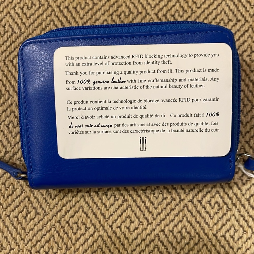 Blue Small Wallet - Picture 7 of 7